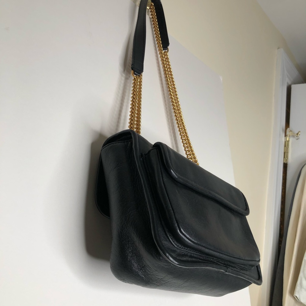 Marc Jacob Black Leather Shoulder/Cross body Bag - Picture 10 of 15